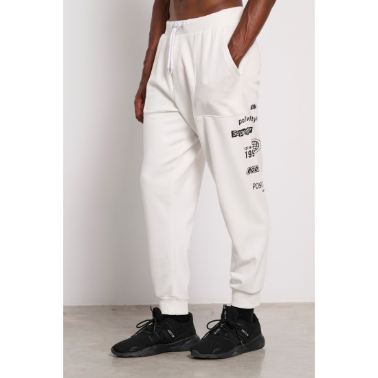 BODY TALK ΑΝΔΡΙΚΟ ΠΑΝΤΕΛΟΝΙ 1242-955200 OFF WHITE