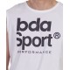 BODY ACTION MEN'S TRAINING VEST TOP 043107 WHITE