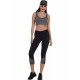 BODY ACTION WOMEN'S 3/4 SPORTS LEGGINGS 031123 BLACK