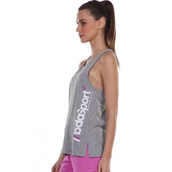 BODY ACTION WOMEN'S WORKOUT VEST L.MEL.GREY 041125